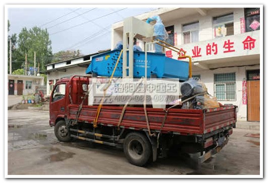 細(xì)沙回收機發(fā)貨現(xiàn)場